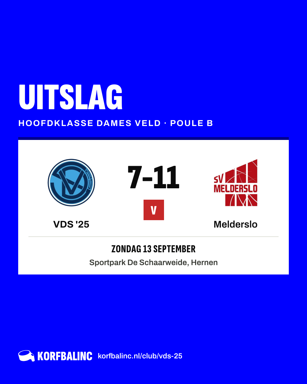 VDS '25 - Melderslo