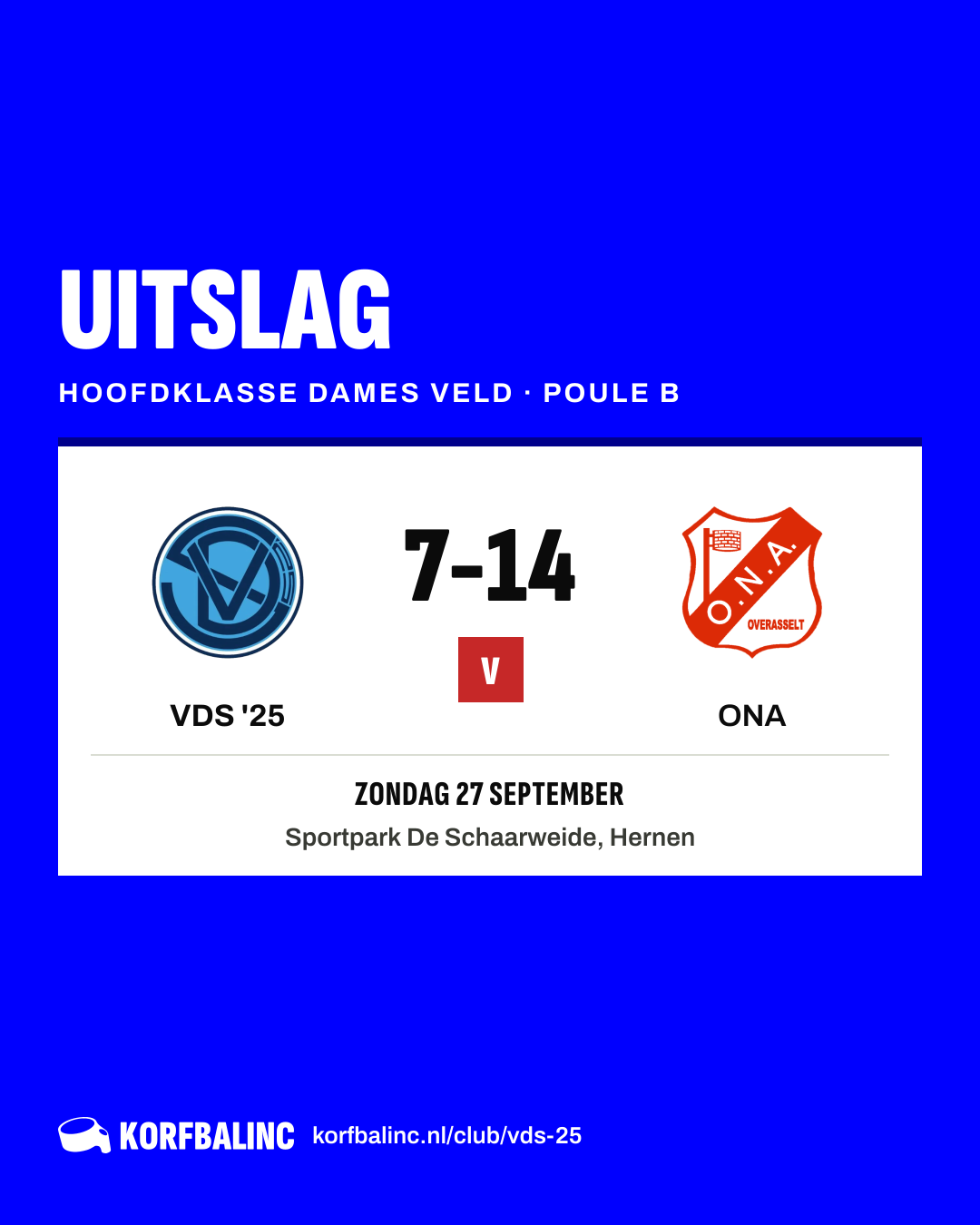 VDS '25 - ONA
