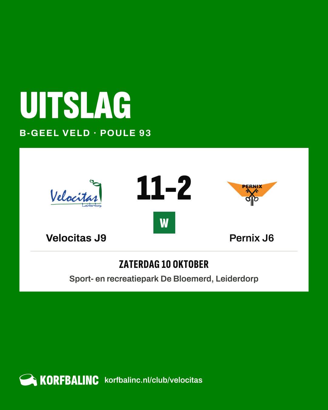 Velocitas J9 - Pernix J6