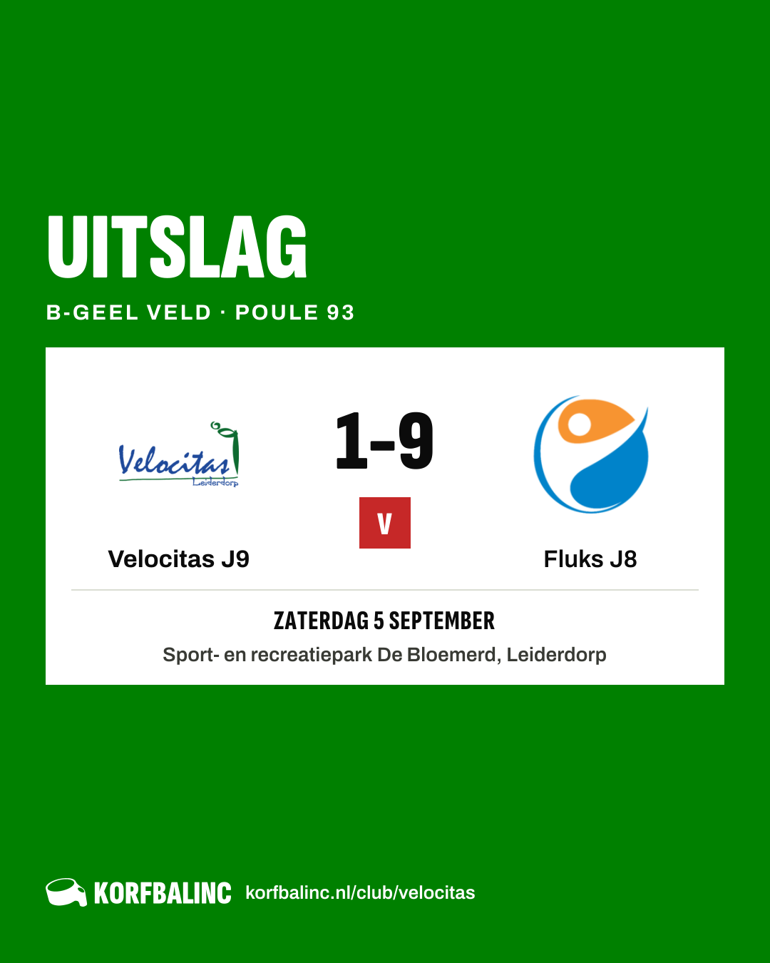 Velocitas J9 - Fluks J8