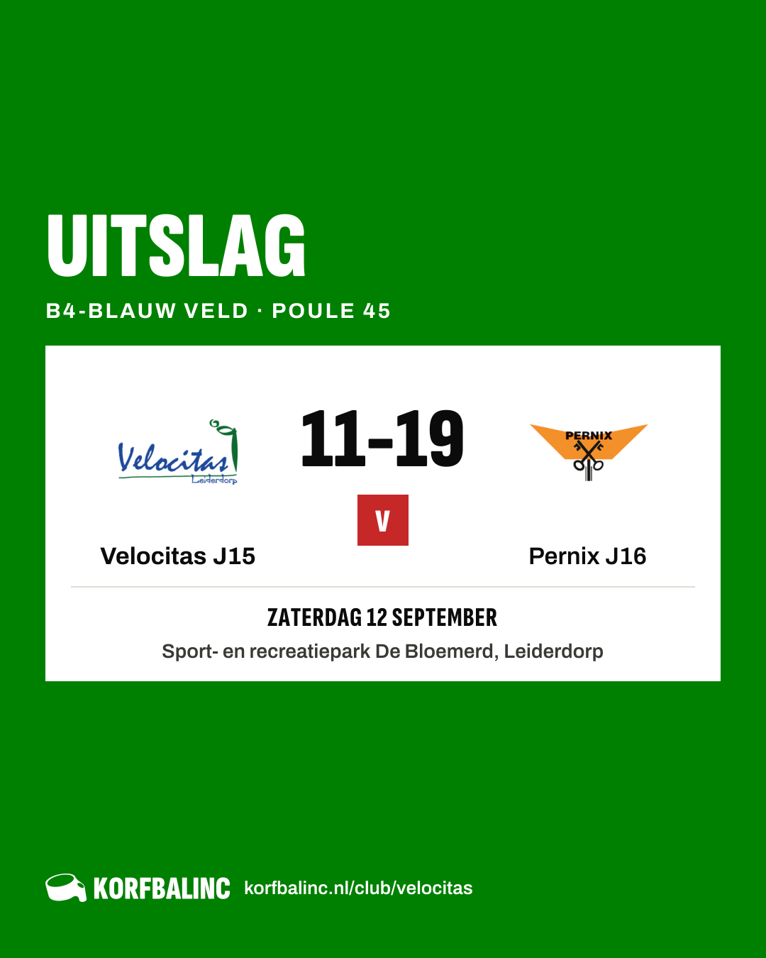 Velocitas J15 - Pernix J16