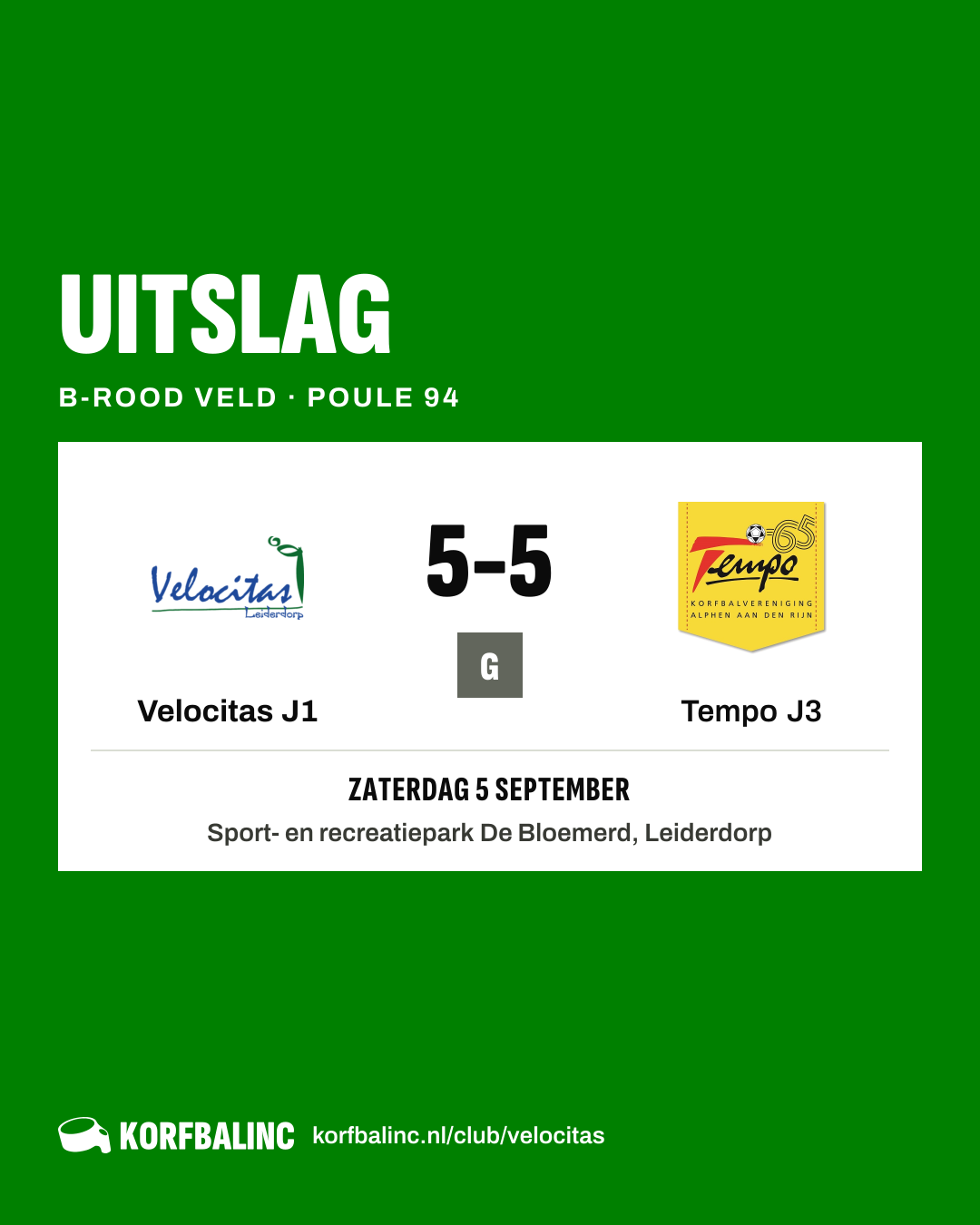 Velocitas J1 - Tempo J3