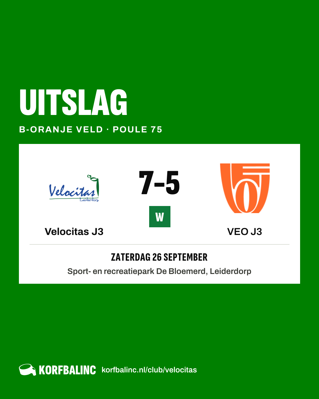 Velocitas J3 - VEO J3