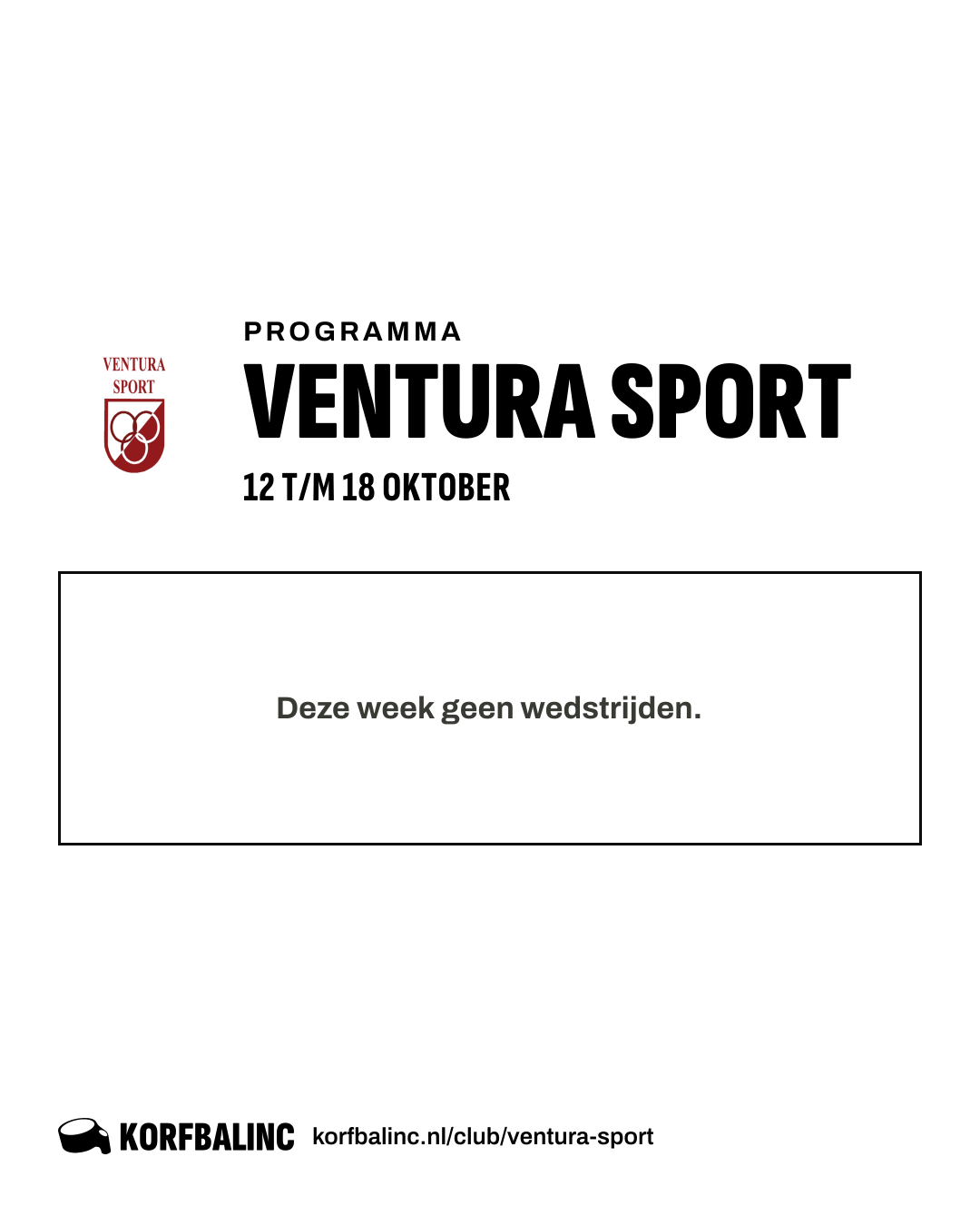 Uitslagen Ventura Sport