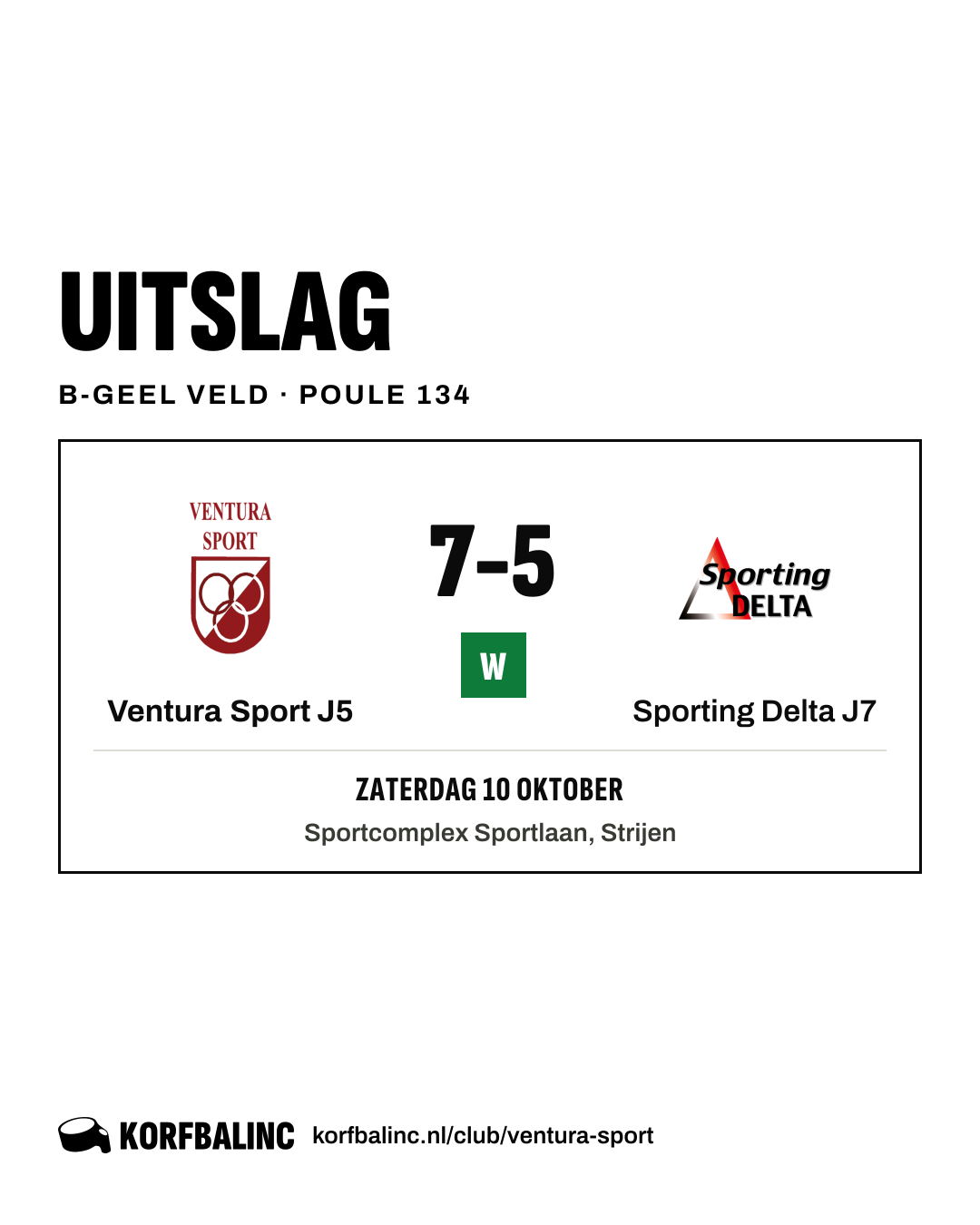 Ventura Sport J5 - Sporting Delta J7
