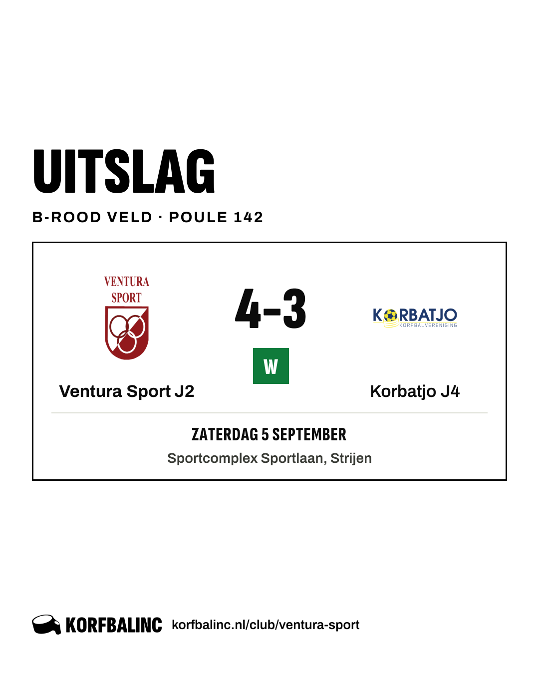 Ventura Sport J2 - Korbatjo J4