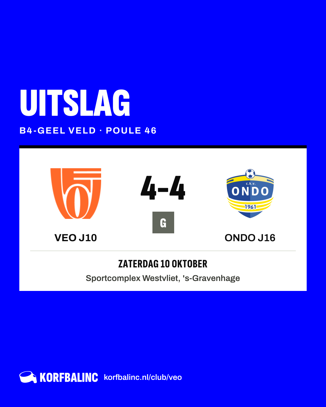 VEO J10 - ONDO J16