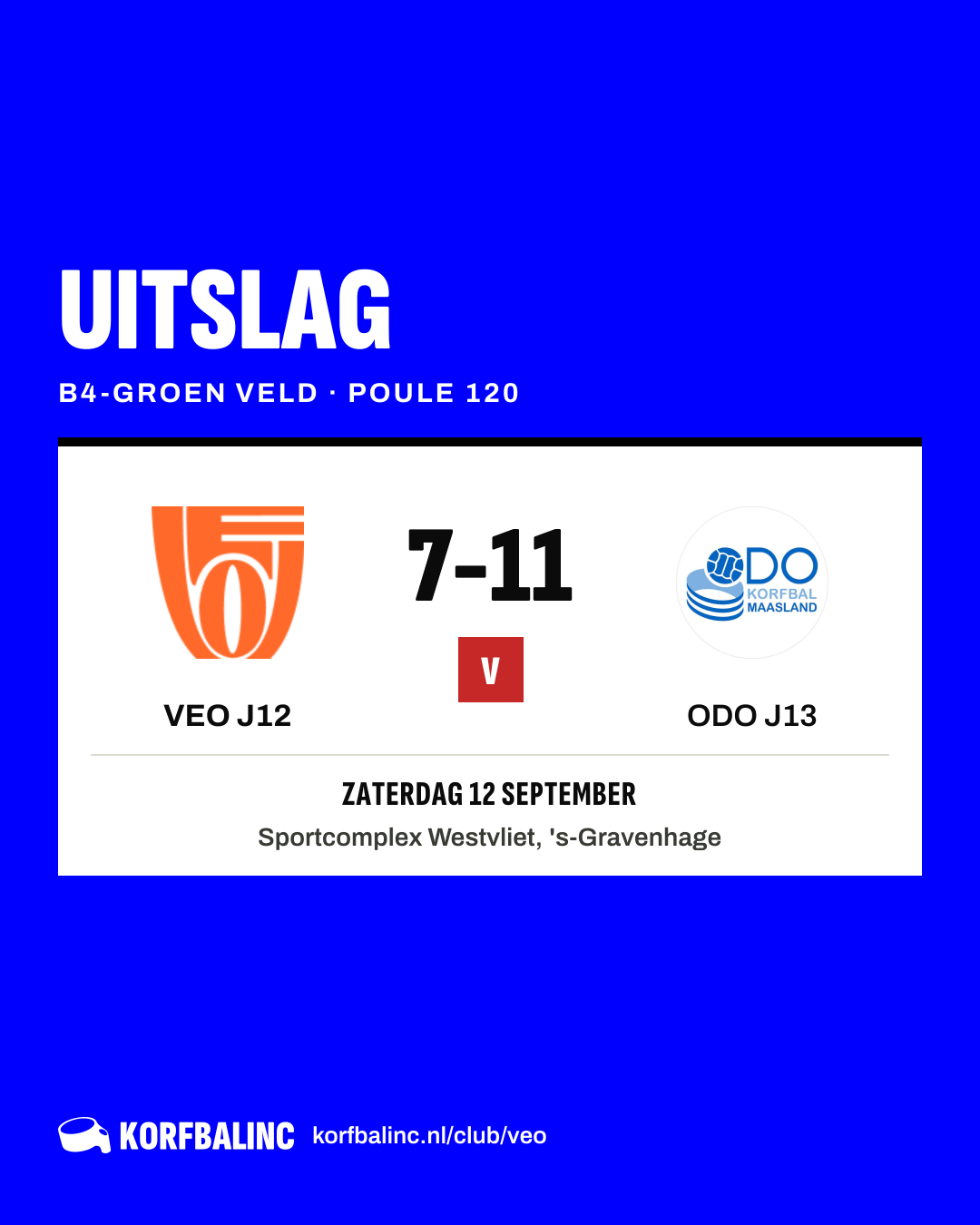 VEO J12 - ODO J13