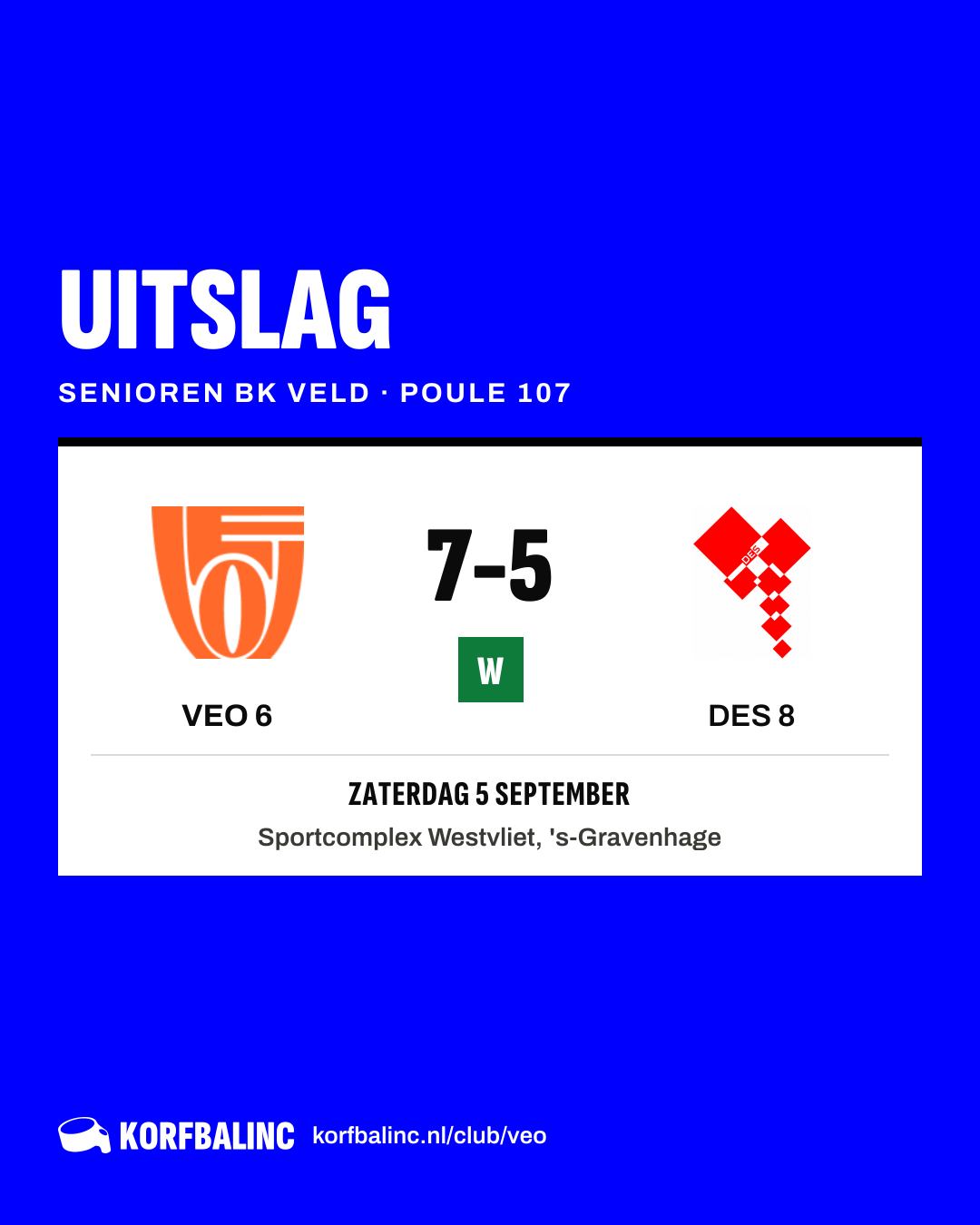 VEO 6 - DES 8