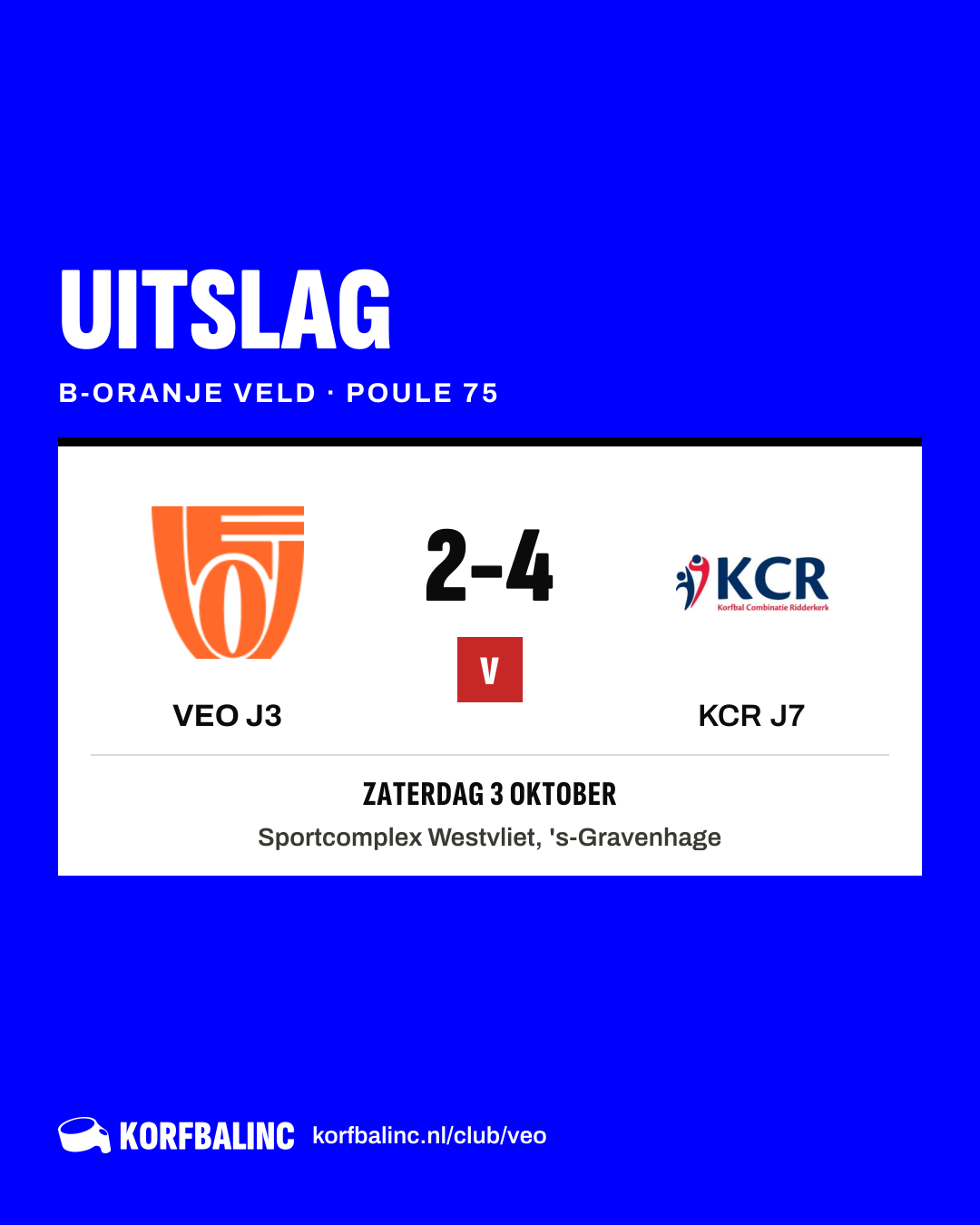 VEO J3 - KCR J7