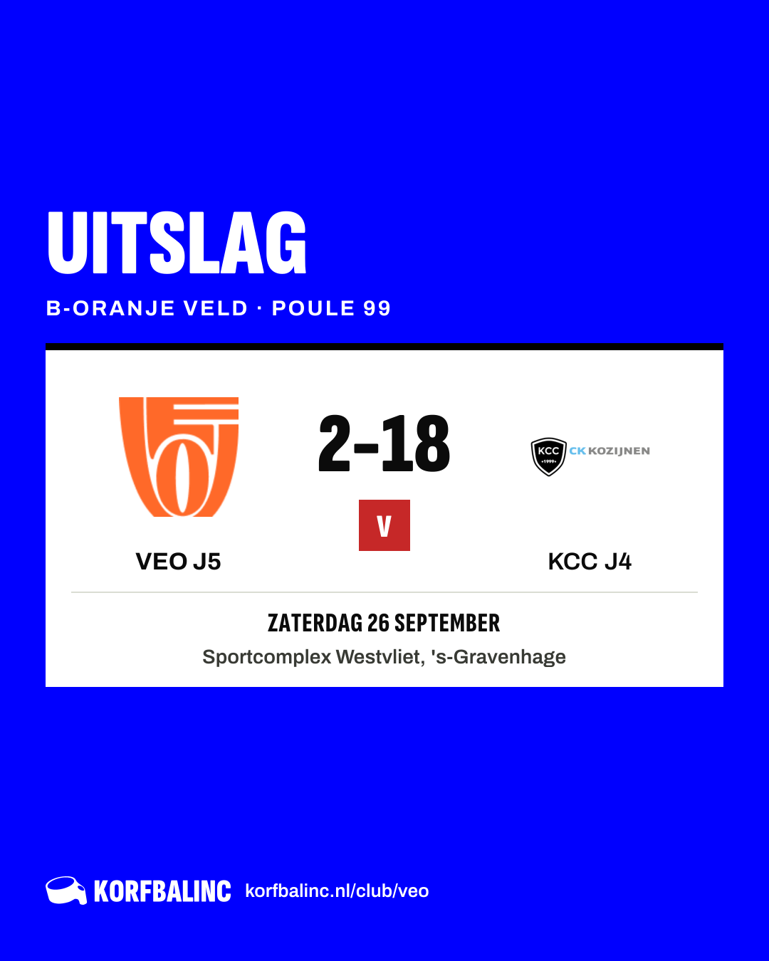 VEO J5 - KCC J4