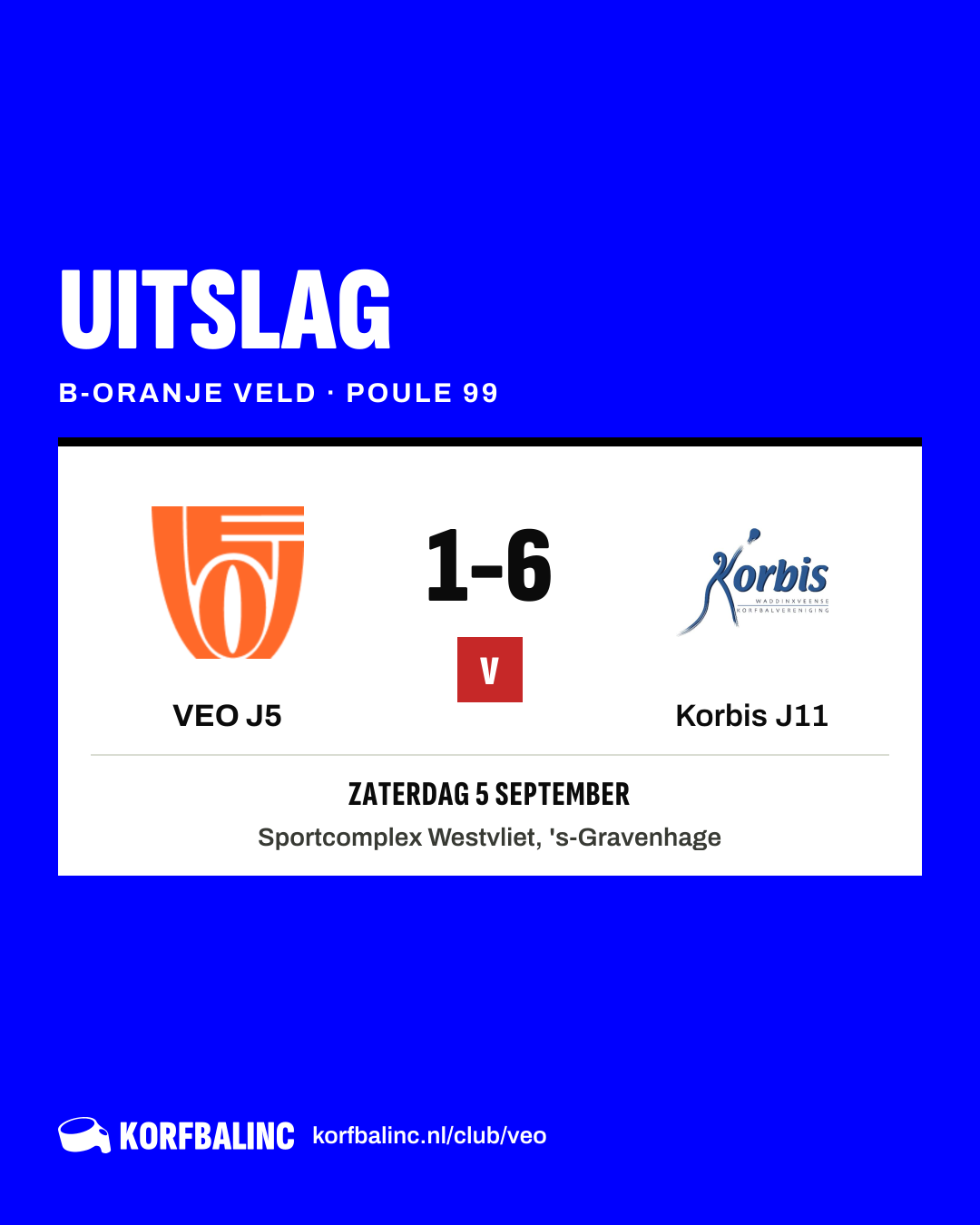 VEO J5 - Korbis J11
