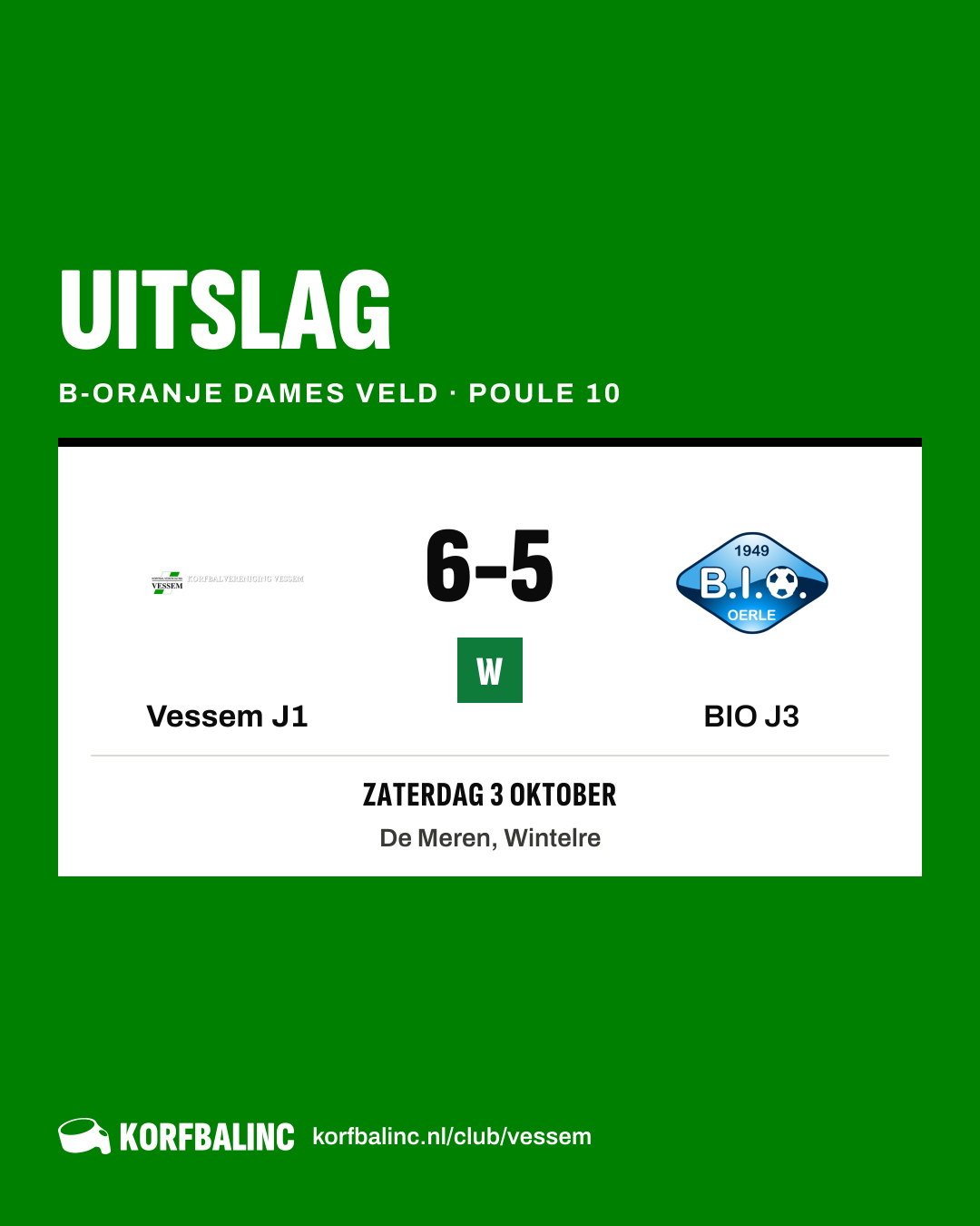 Vessem J1 - BIO J3