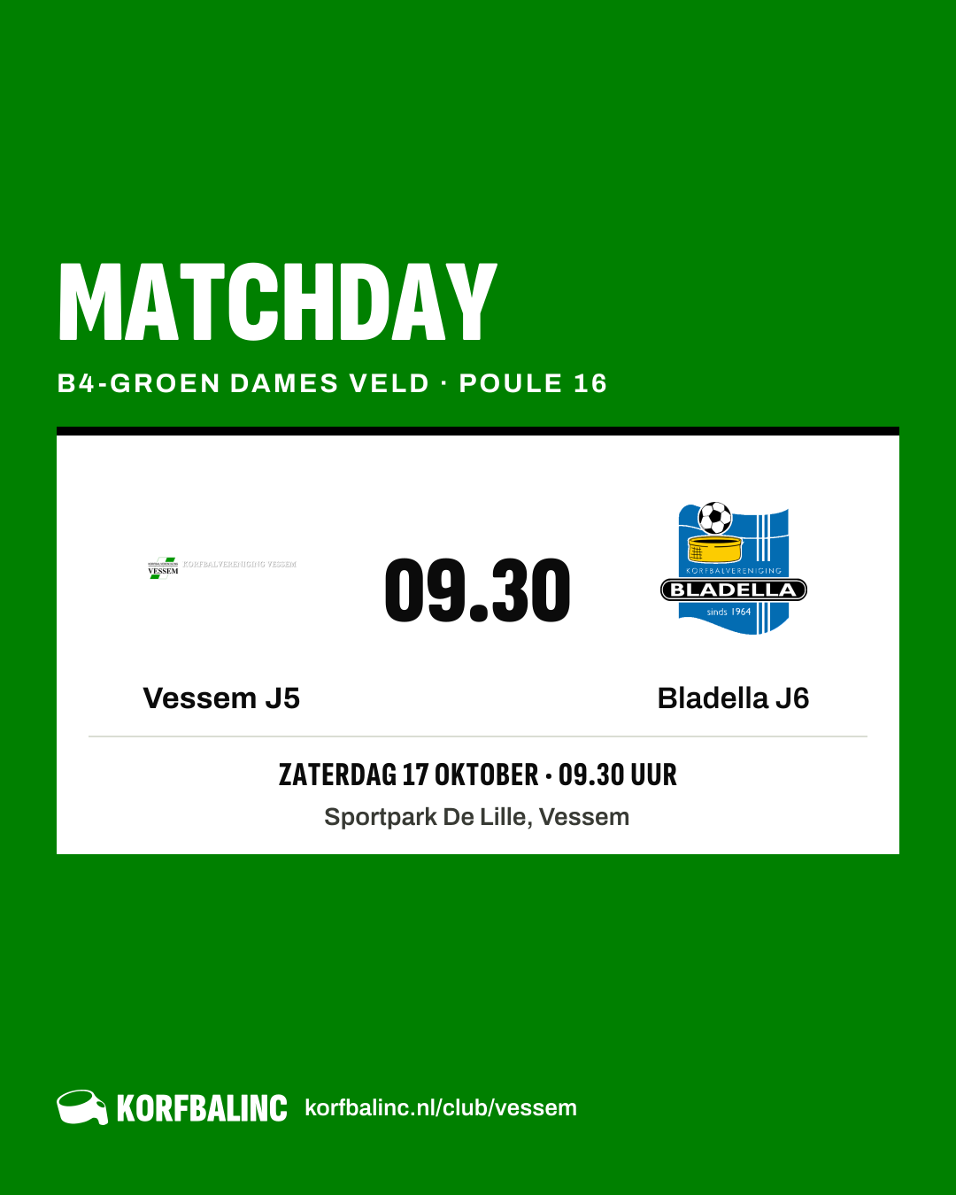 Vessem J5 - Bladella J6