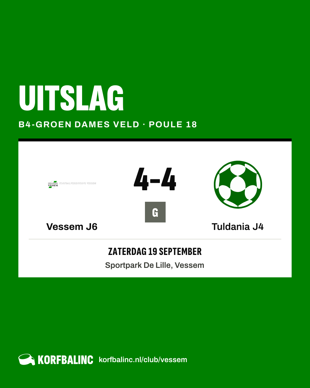 Vessem J6 - Tuldania J4