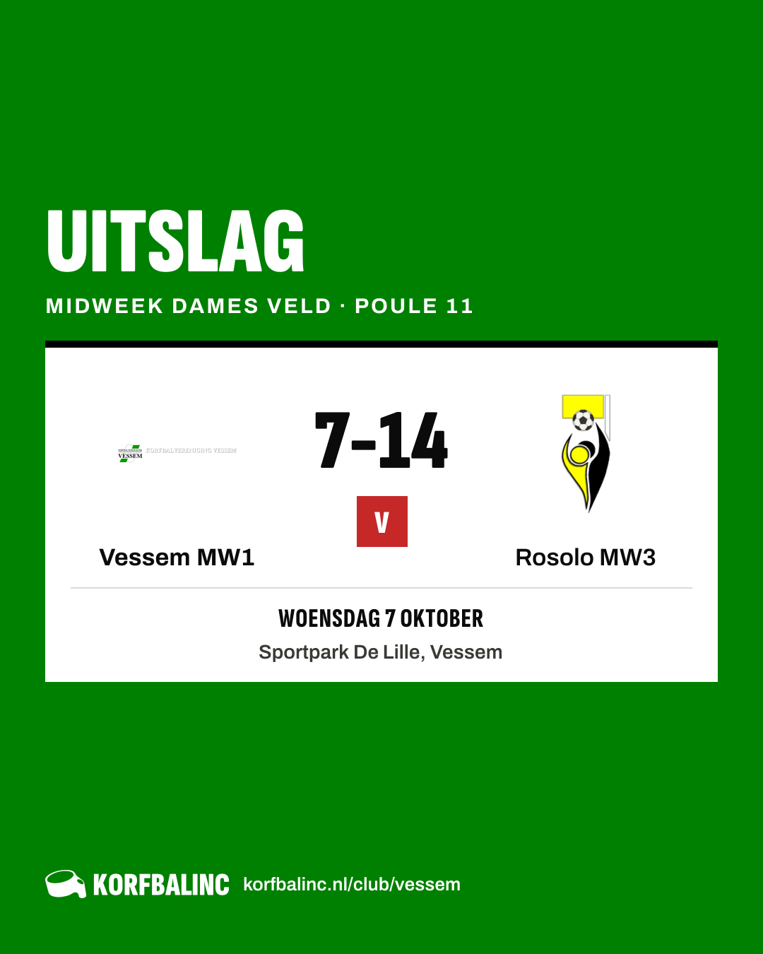 Vessem MW1 - Rosolo MW3