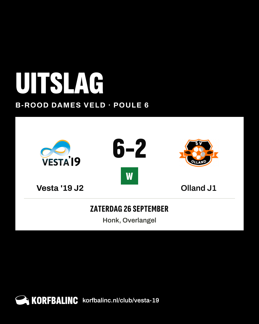 Vesta '19 J2 - Olland J1