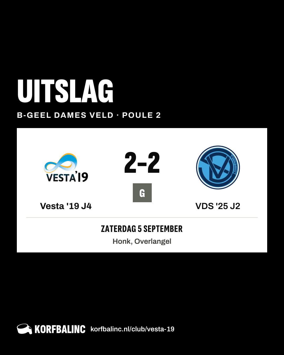 Vesta '19 J4 - VDS '25 J2