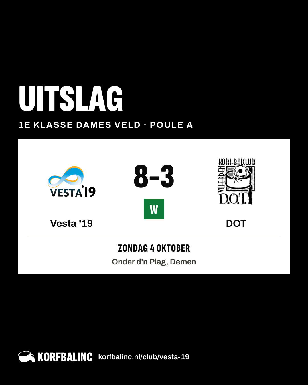 Vesta '19 - DOT