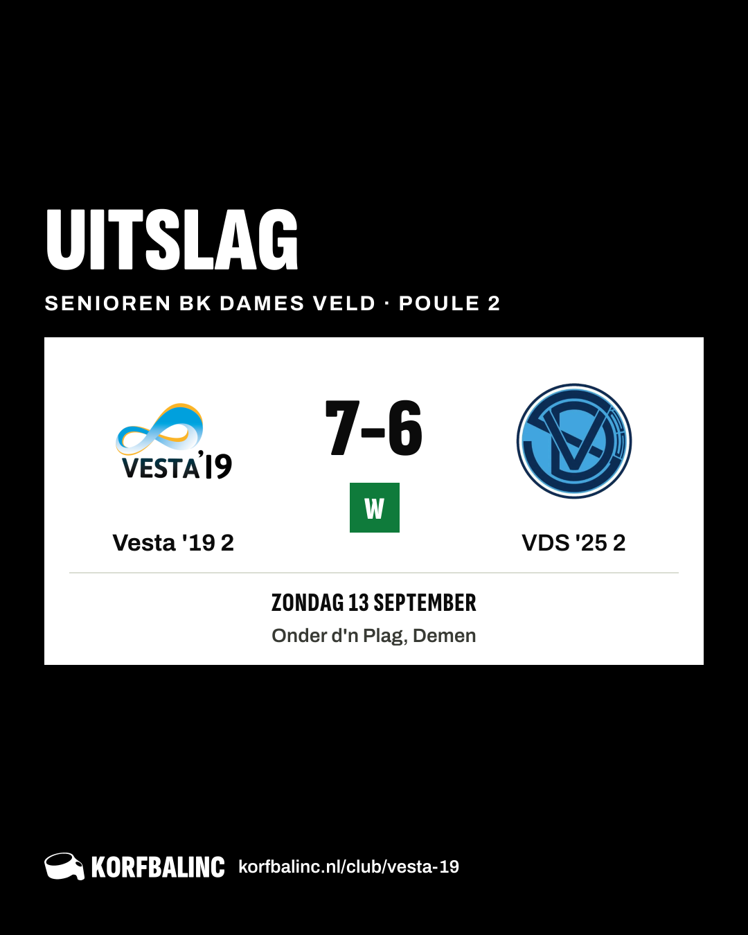 Vesta '19 2 - VDS '25 2