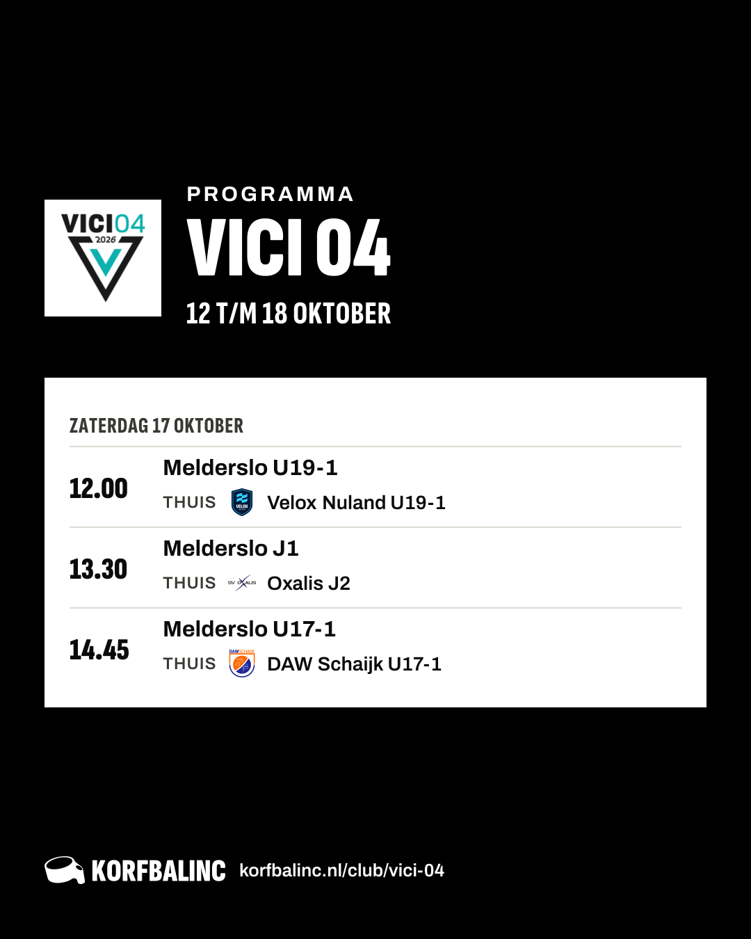 Uitslagen VICI 04, beeld 1 van 2
