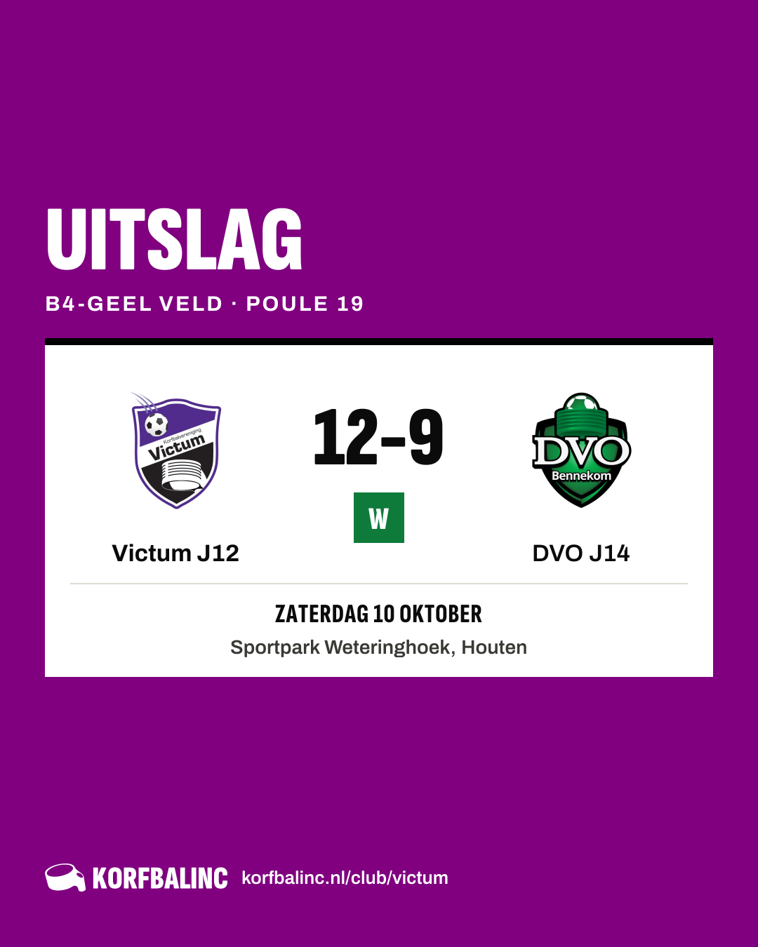 Victum J12 - DVO J14