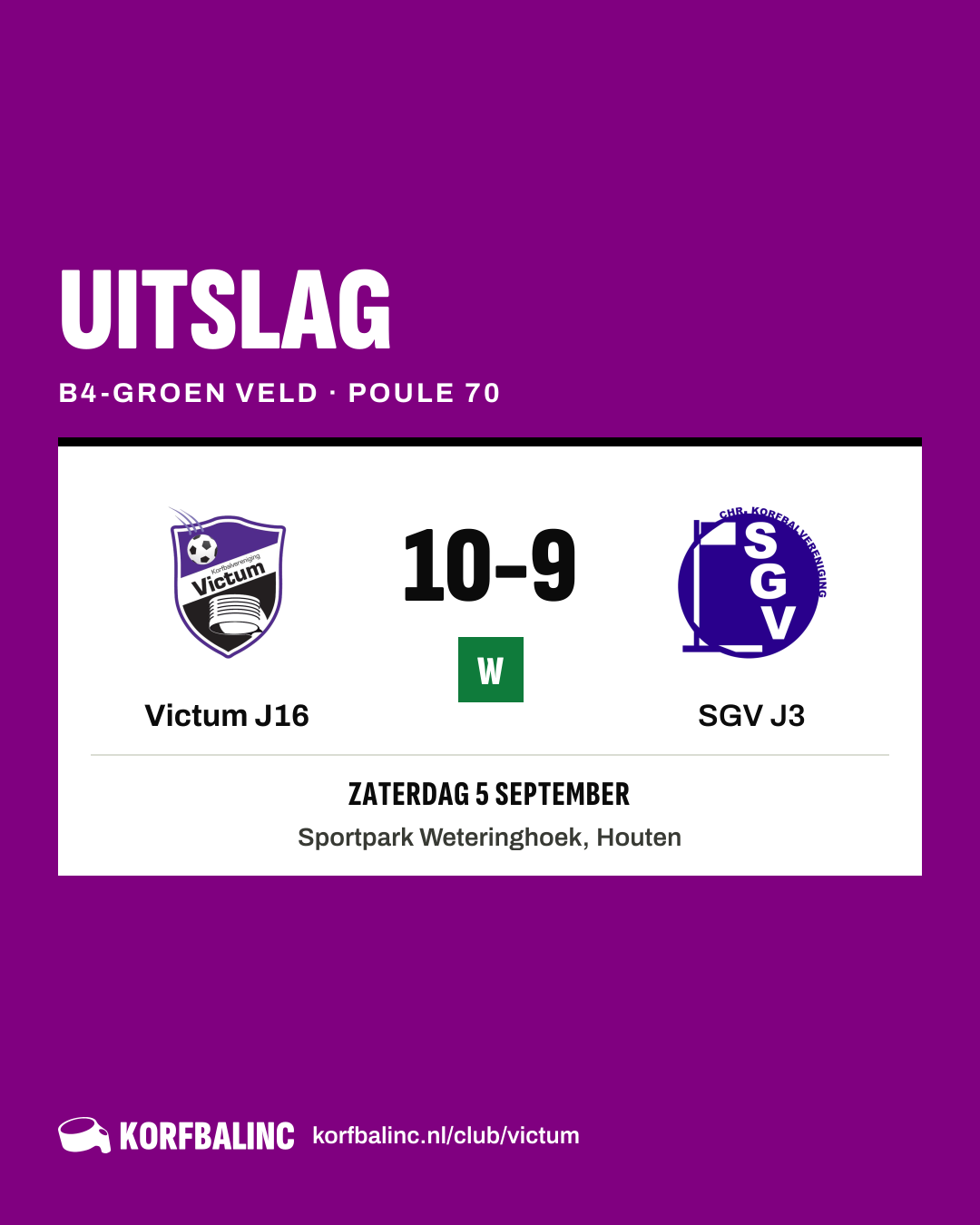 Victum J16 - SGV J3