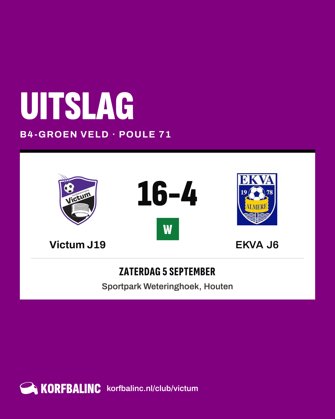Victum J19 - EKVA J6