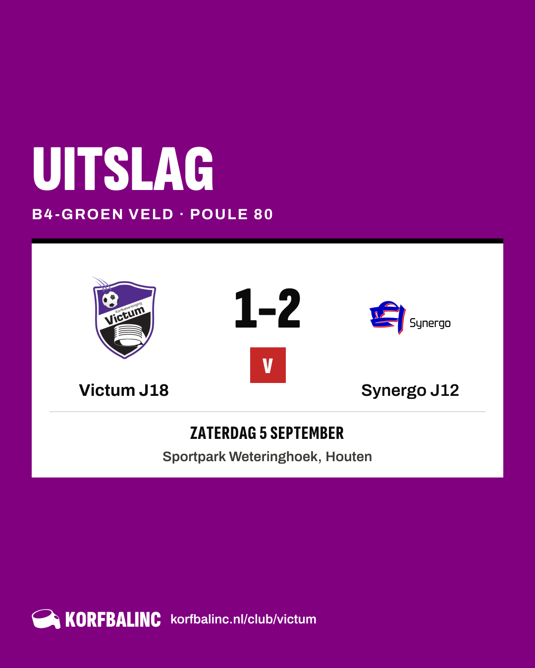 Victum J18 - Synergo J12