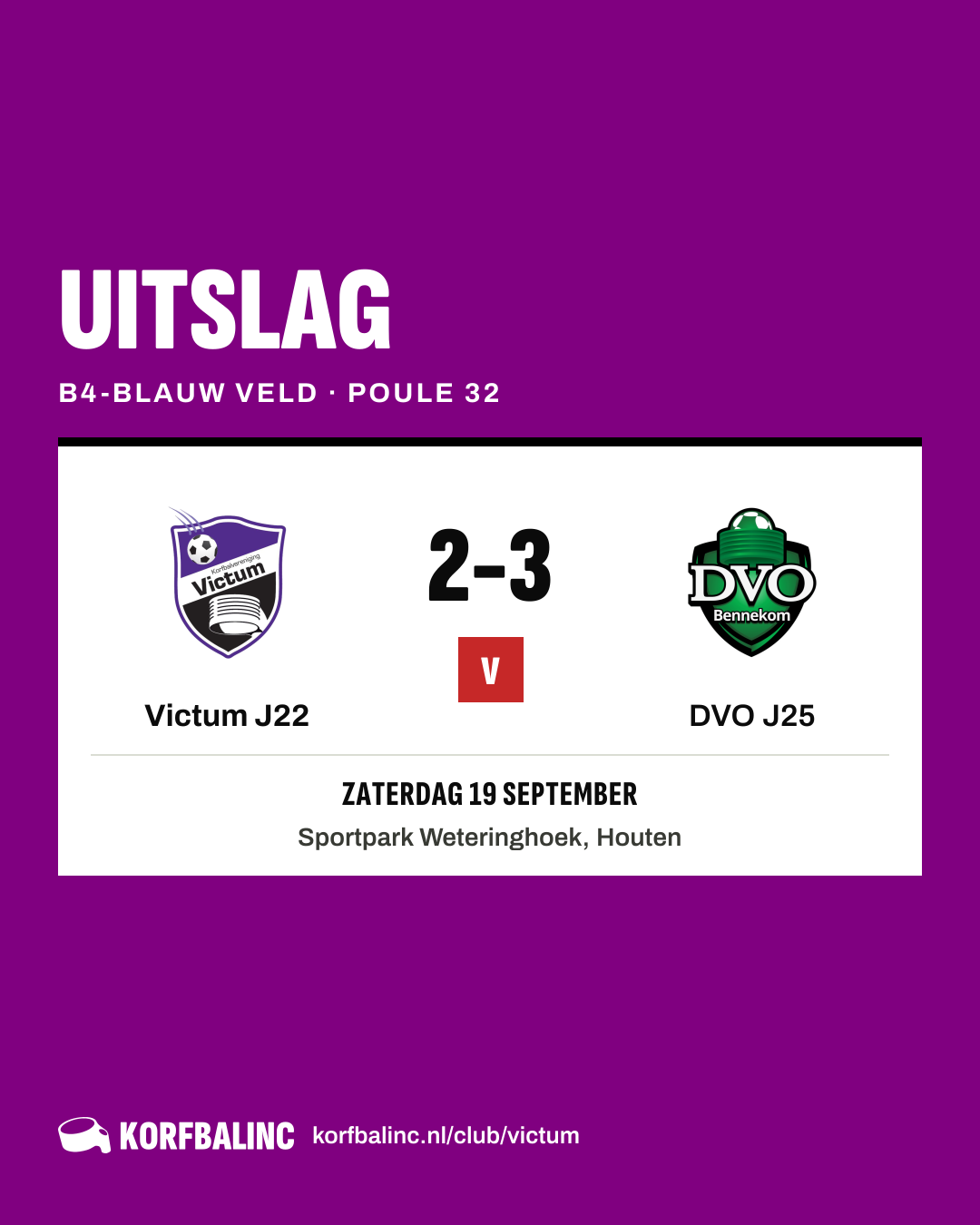 Victum J22 - DVO J25