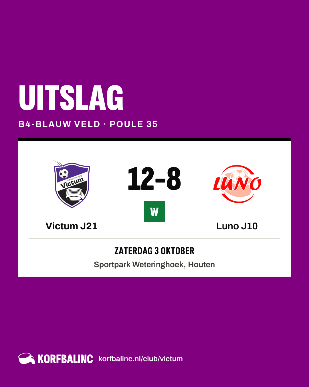 Victum J21 - Luno J10