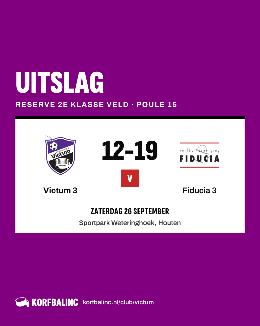Victum 3 - Fiducia 3
