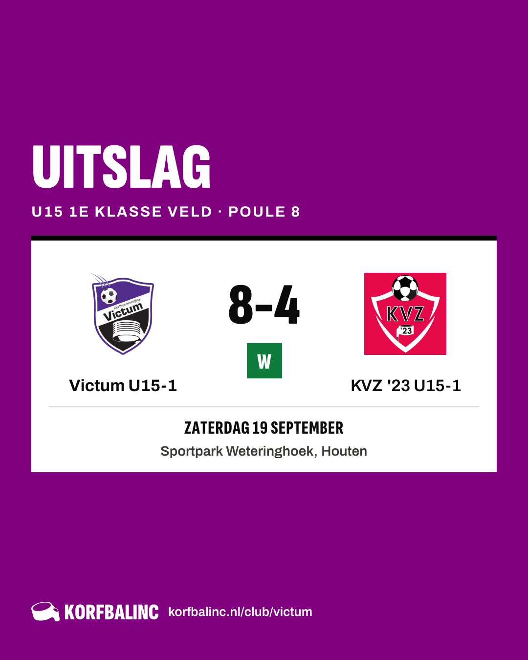 Victum U15-1 - KVZ '23 U15-1