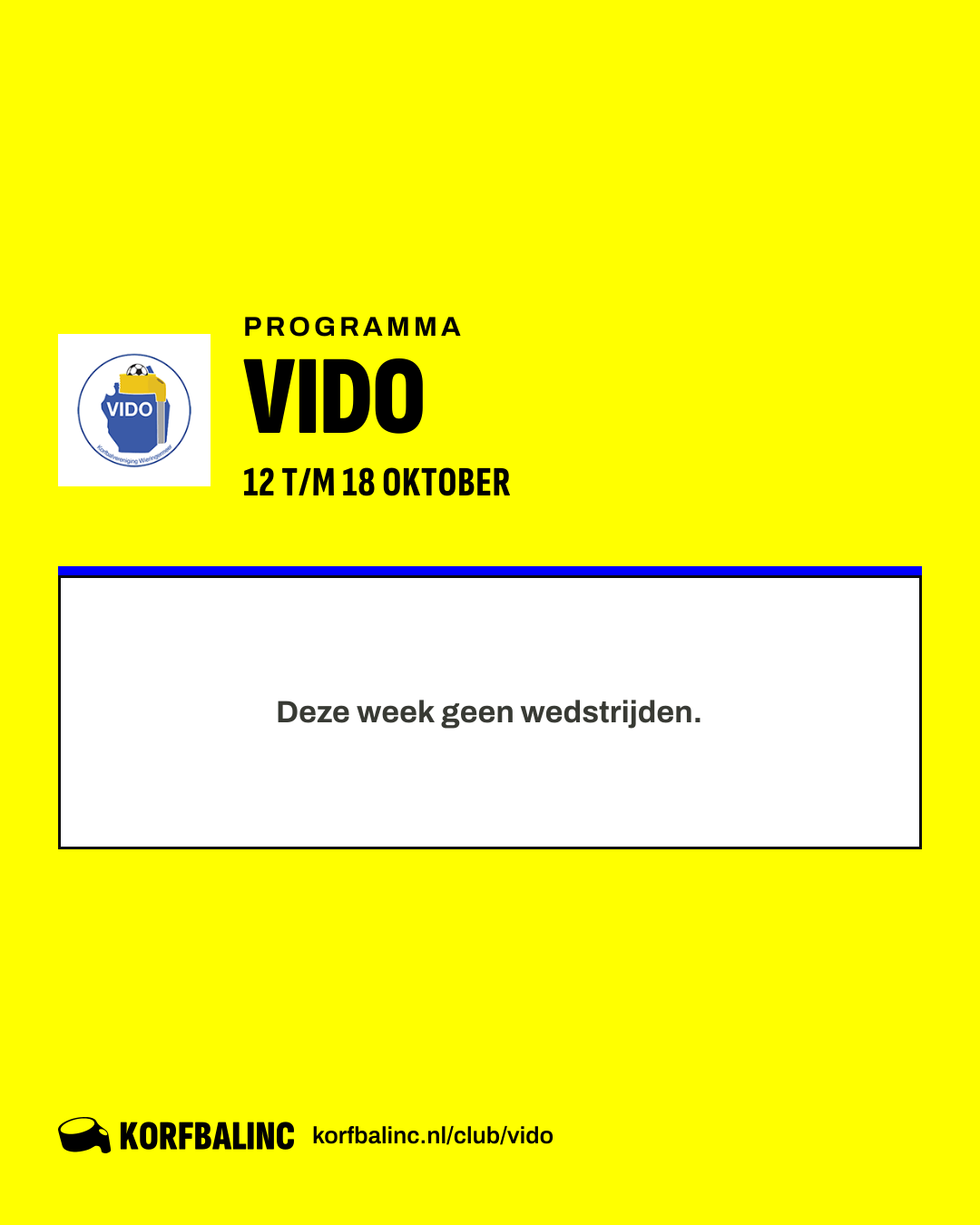 Uitslagen VIDO