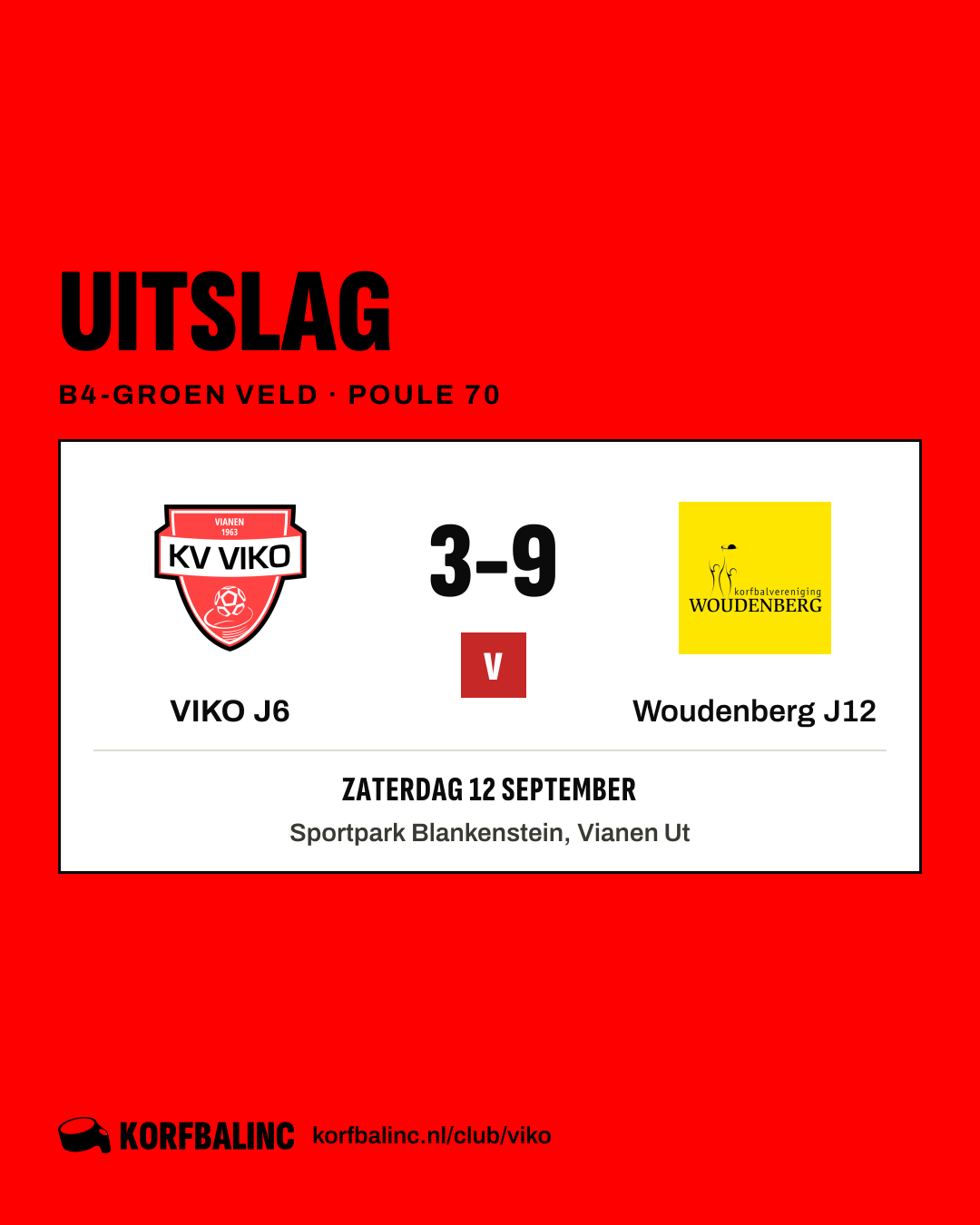 VIKO J6 - Woudenberg J12