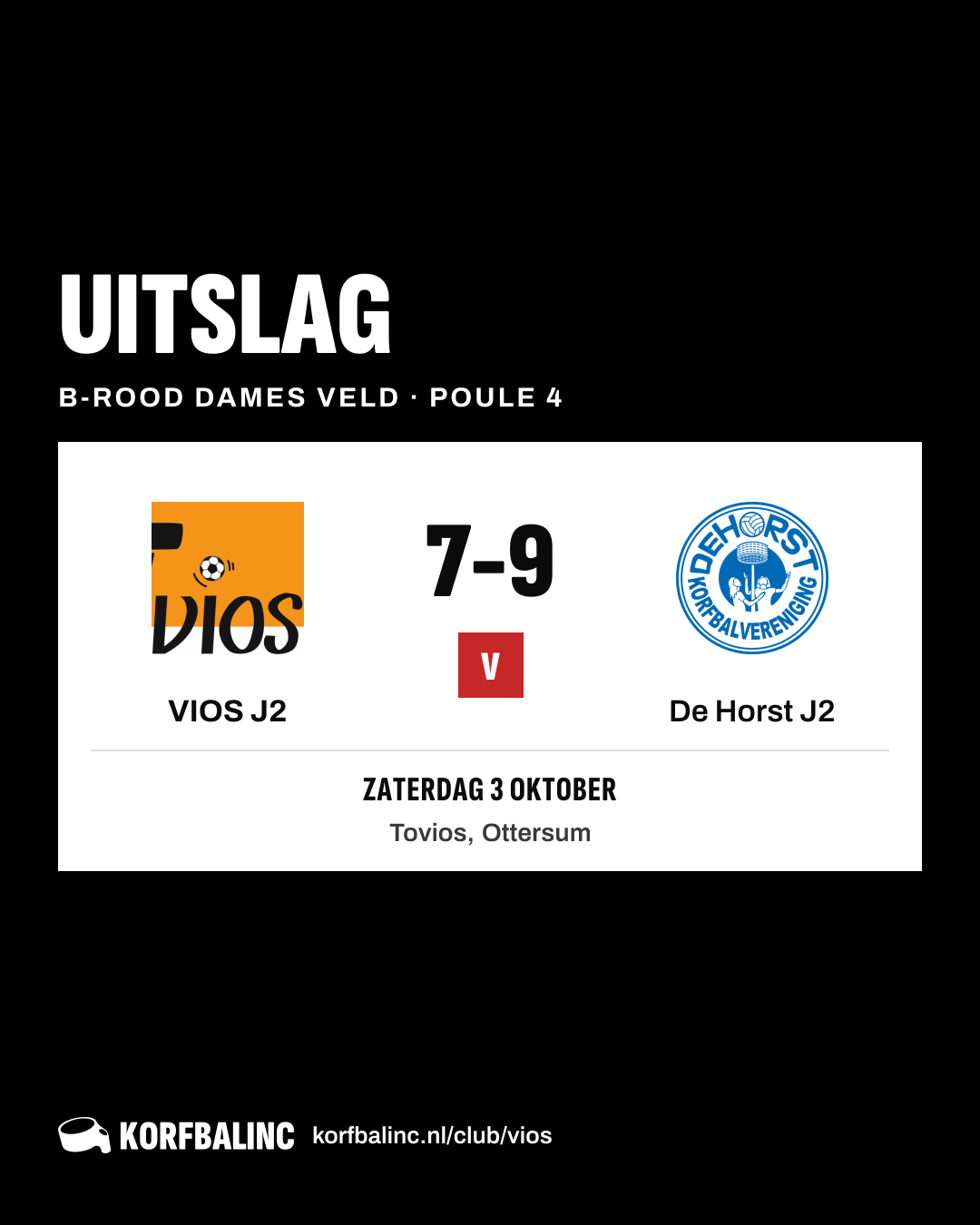 VIOS J2 - De Horst J2
