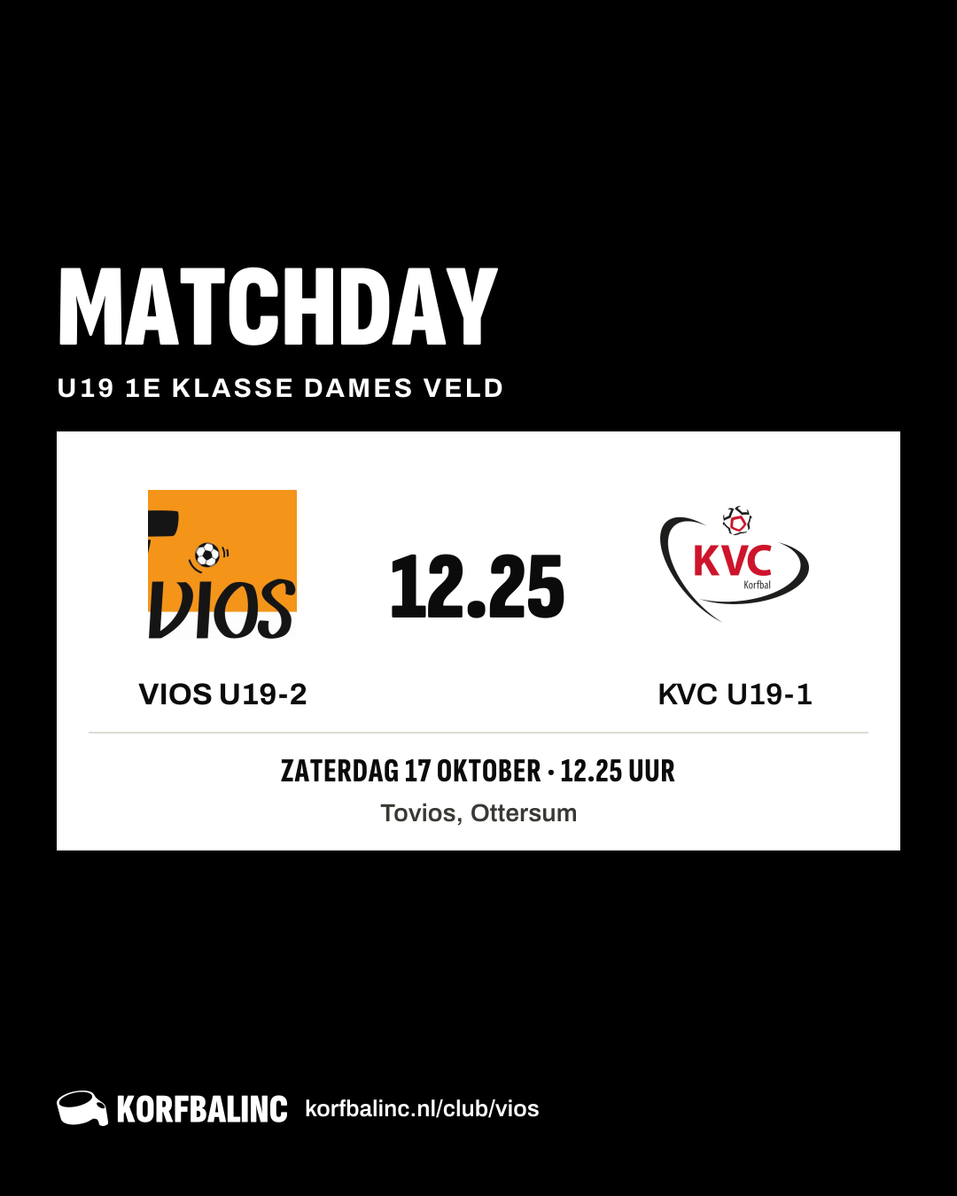 VIOS U19-2 - KVC U19-1