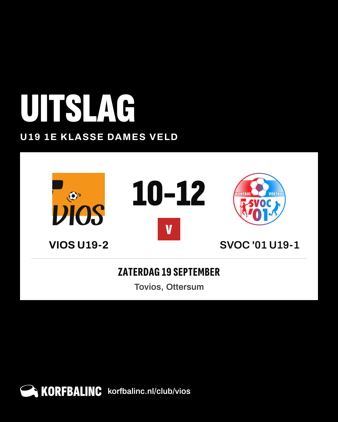 VIOS U19-2 - SVOC '01 U19-1