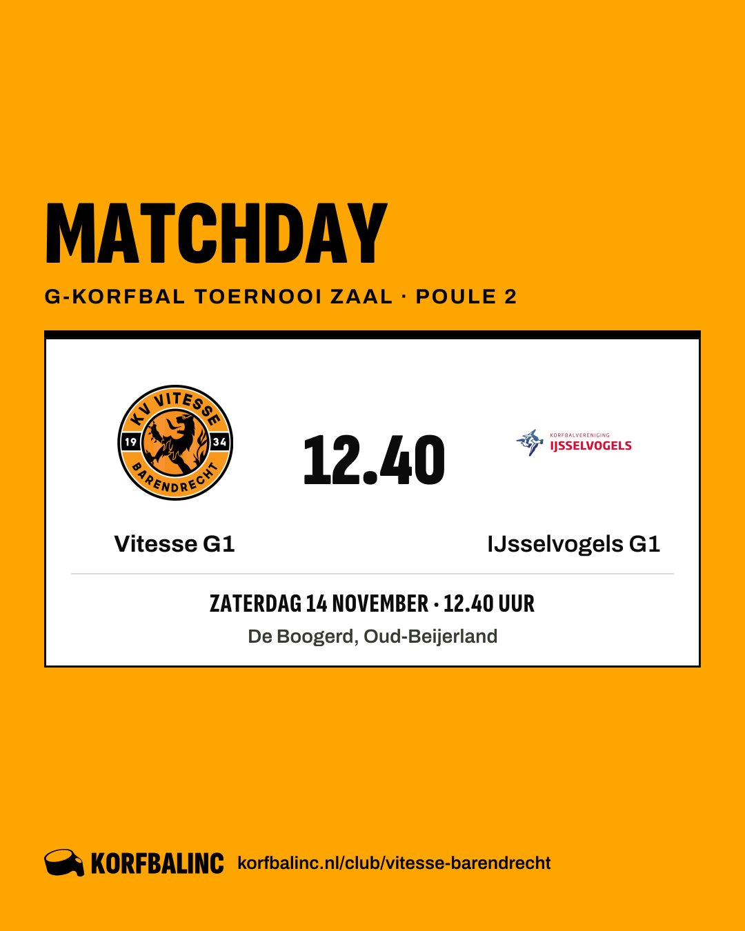 Vitesse G1 - IJsselvogels G1