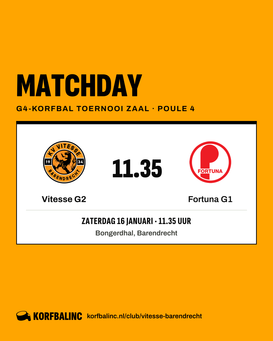 Vitesse G2 - Fortuna G1