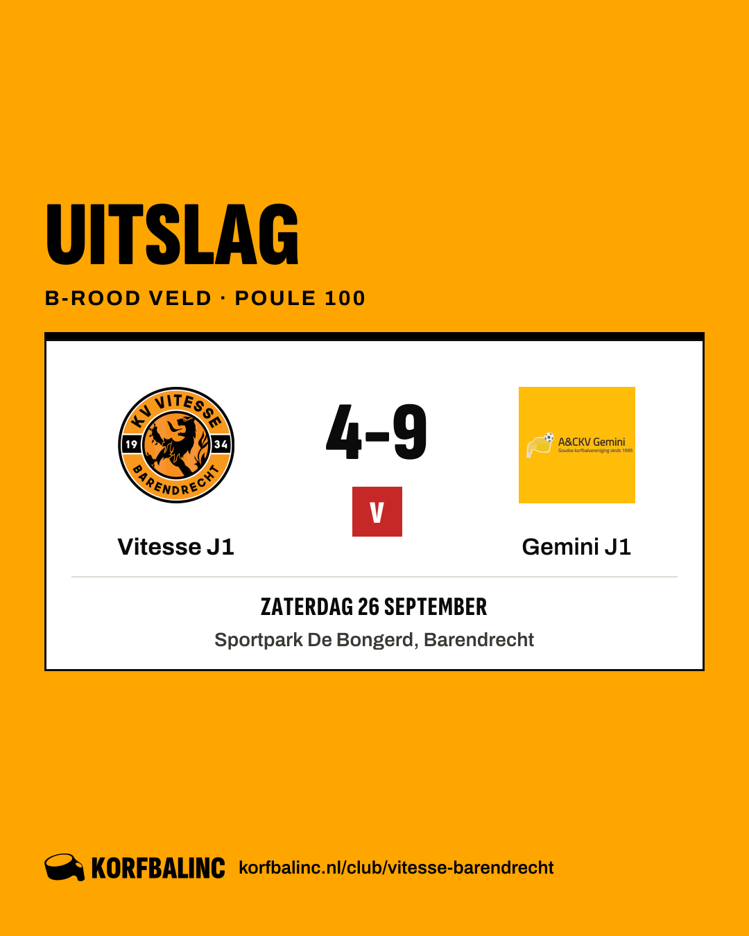 Vitesse J1 - Gemini J1