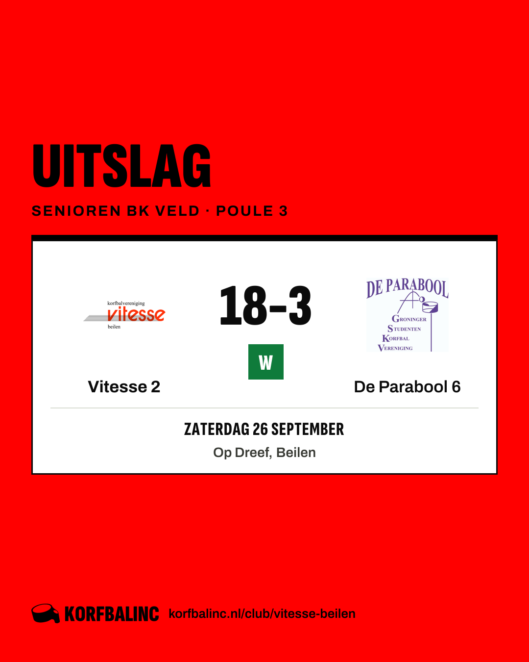 Vitesse 2 - De Parabool 6