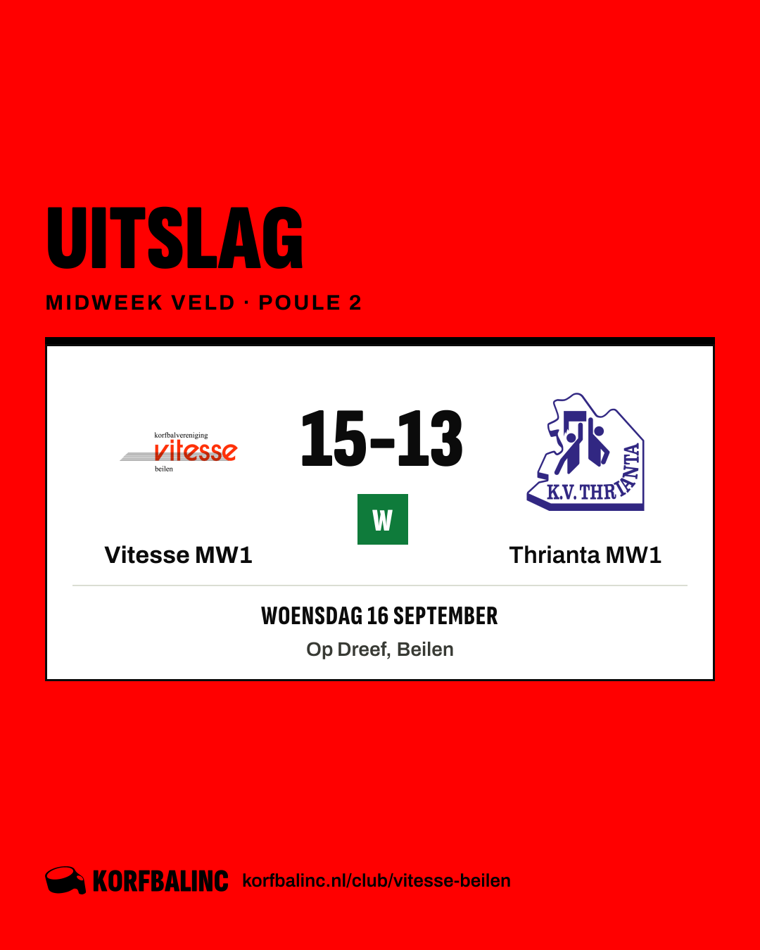 Vitesse MW1 - Thrianta MW1
