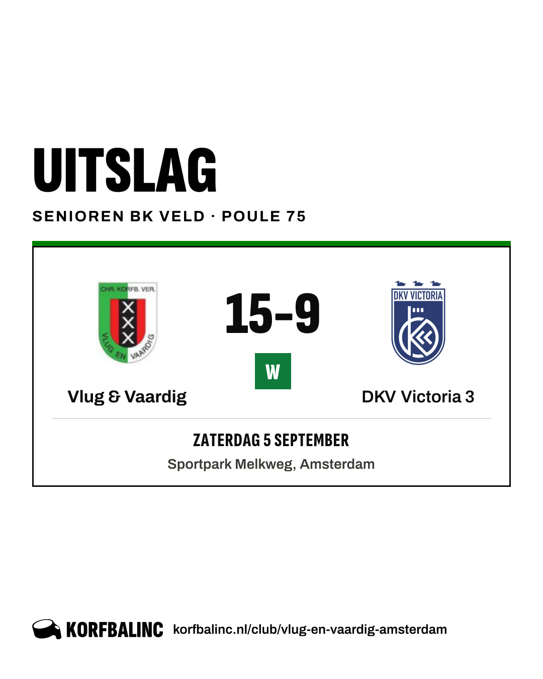 Vlug & Vaardig - DKV Victoria 3