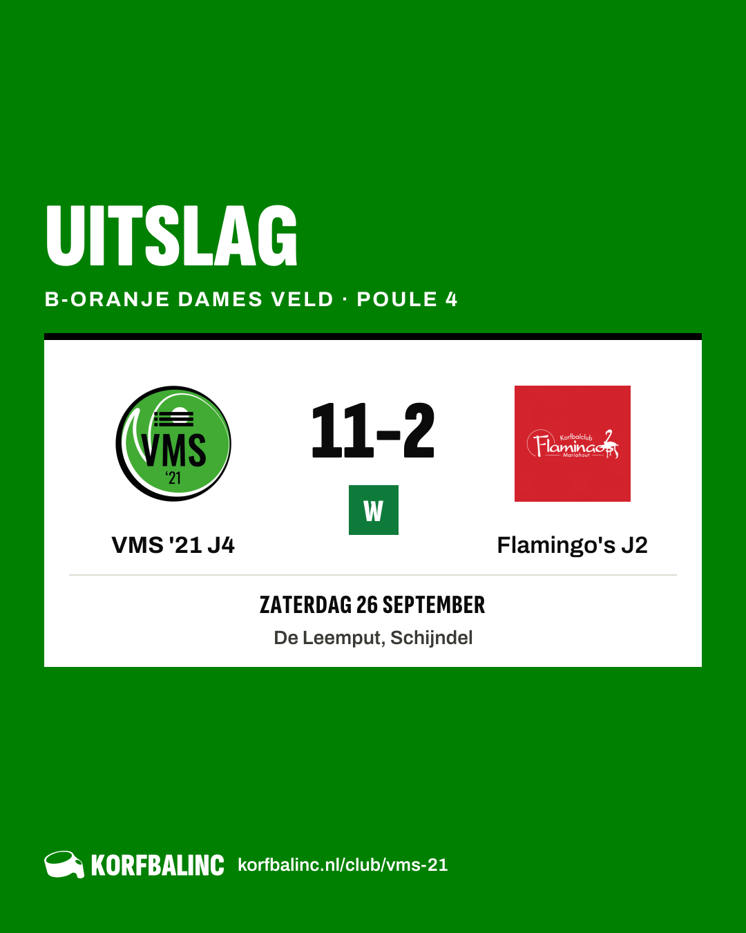 VMS '21 J4 - Flamingo's J2