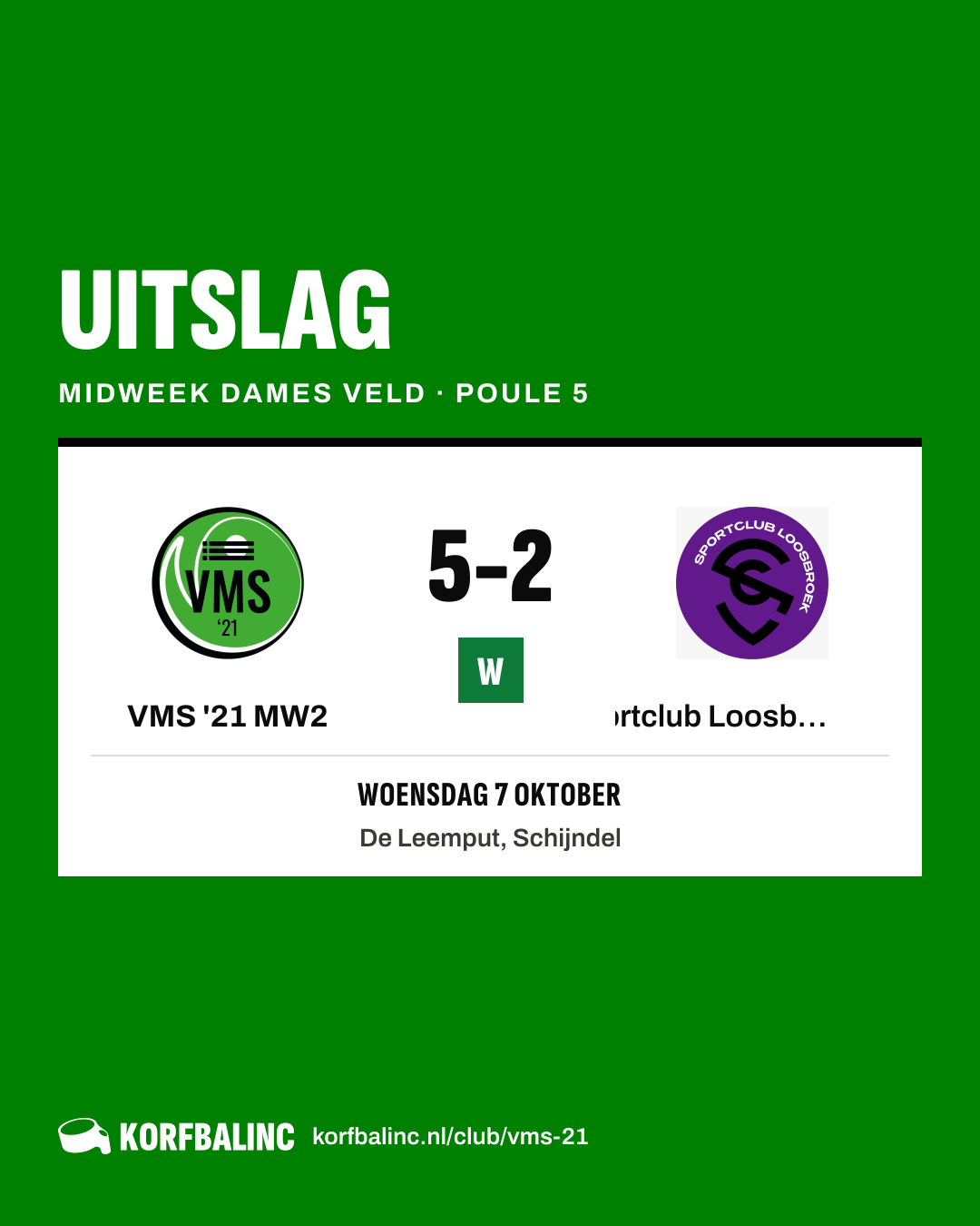 VMS '21 MW2 - Sportclub Loosbroek MW1