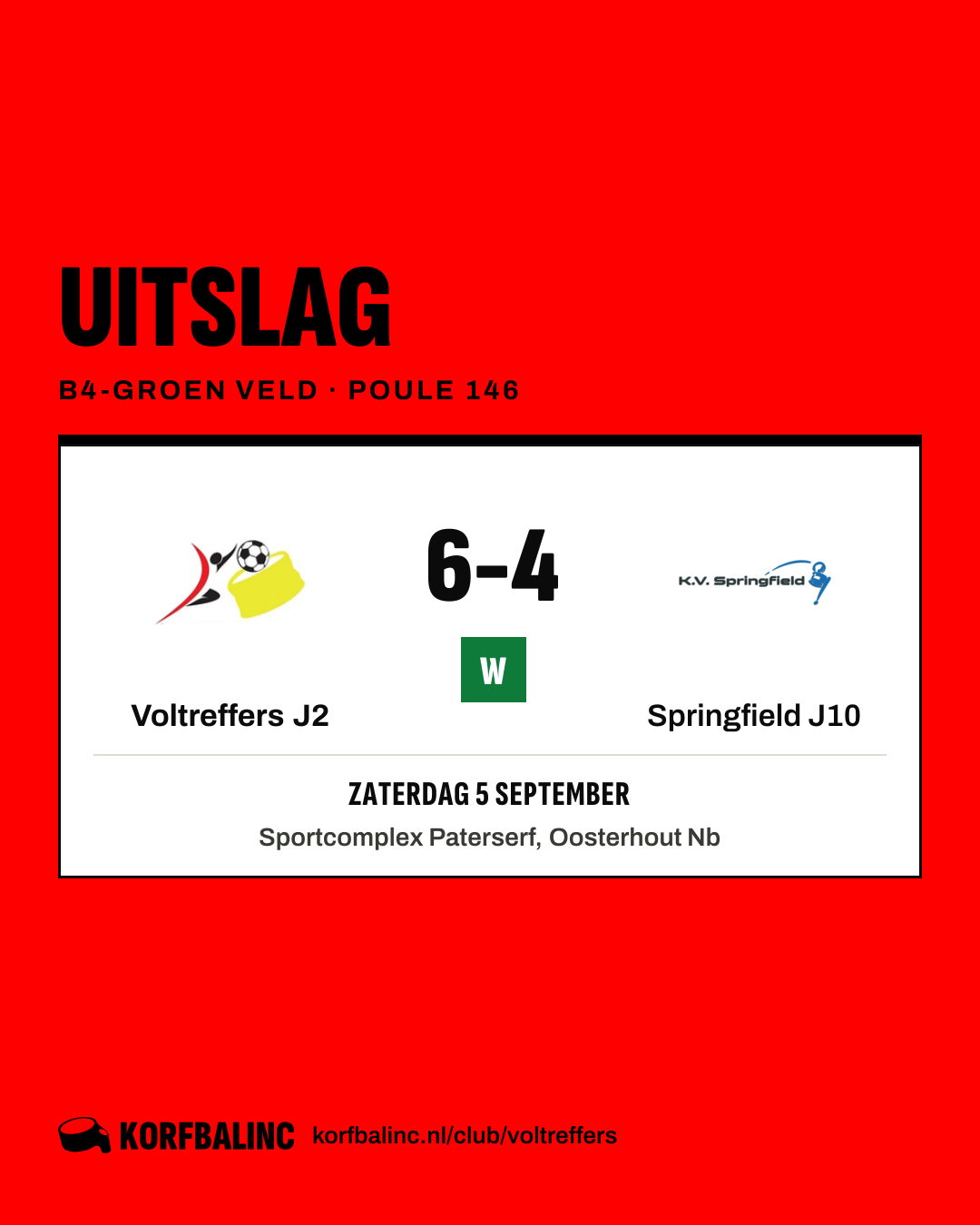Voltreffers J2 - Springfield J10