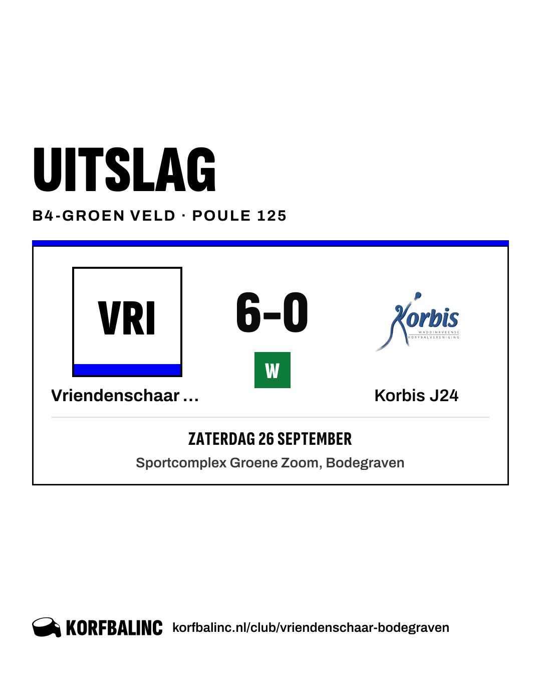 Vriendenschaar J8 - Korbis J24