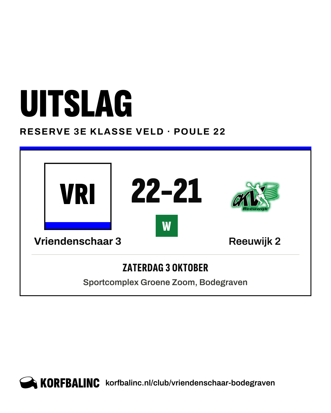 Vriendenschaar 3 - Reeuwijk 2