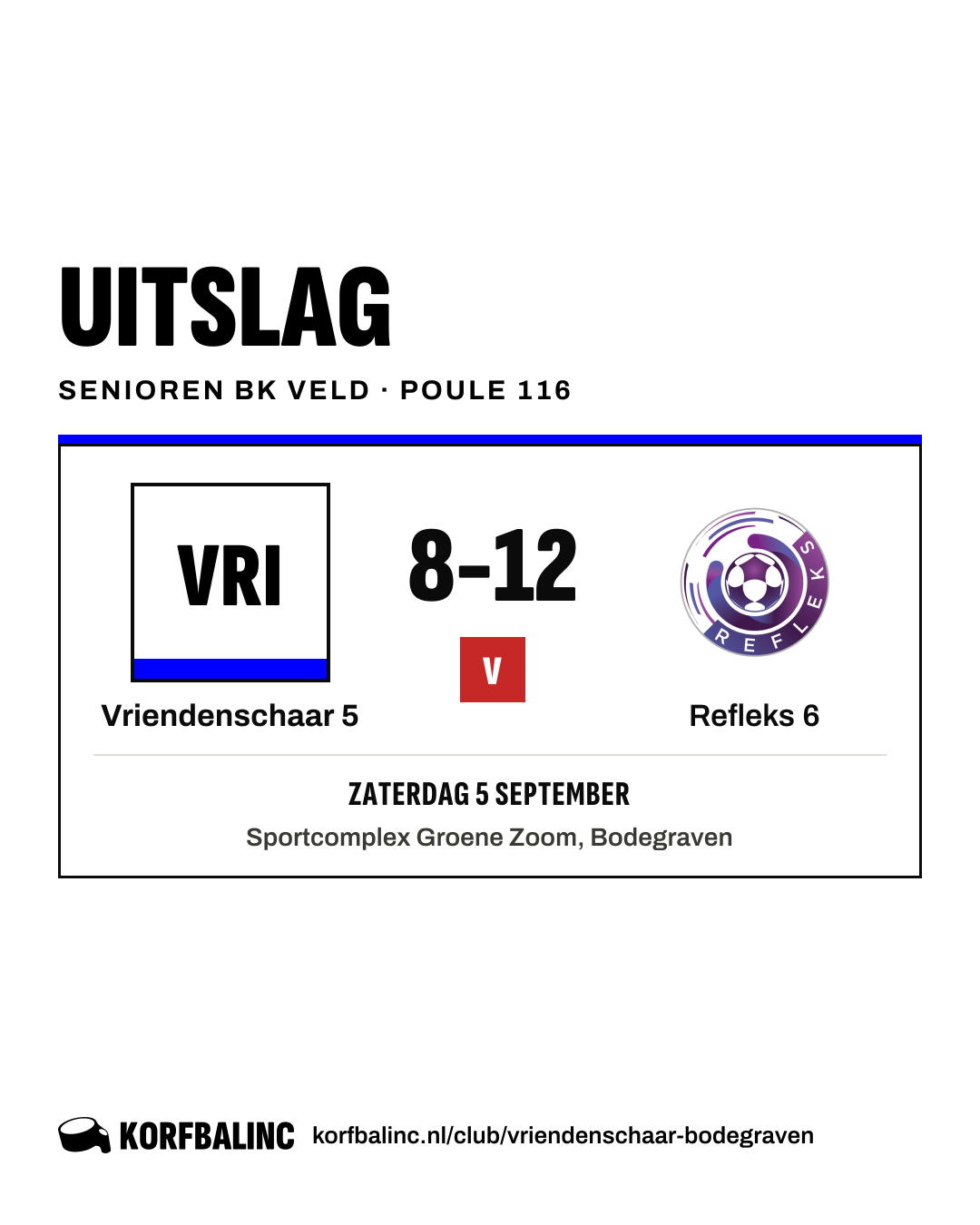 Vriendenschaar 5 - Refleks 6